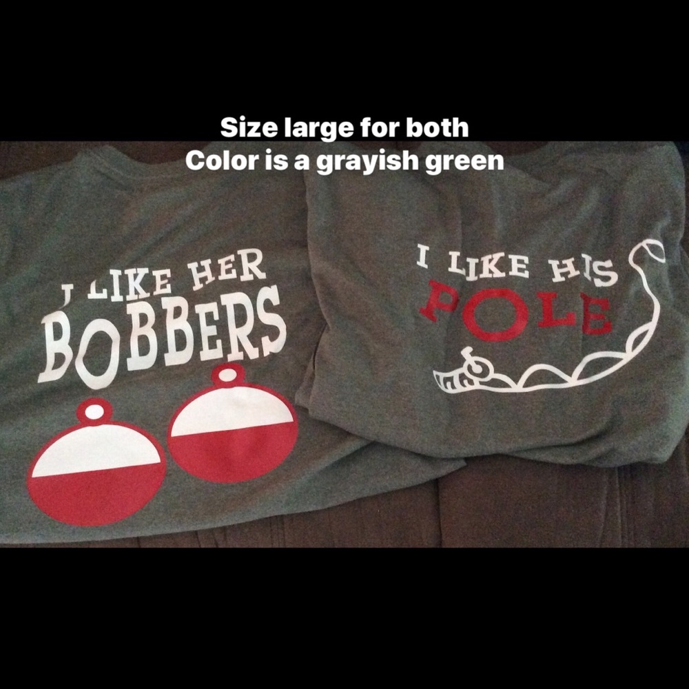 Fun his/her fishing shirts